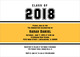 Yellow Band Class Of Graduation Invitations Image 4 of 5